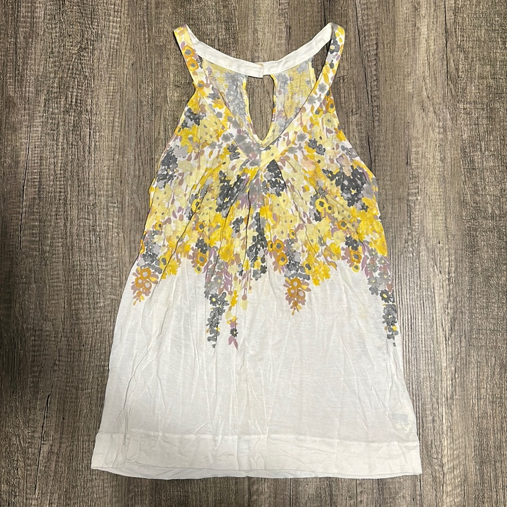 American Eagle Floral Tank - Picture 1 of 3